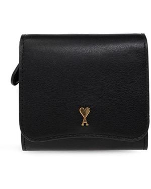 Ami Paris Wallets & Cardholders - Negro