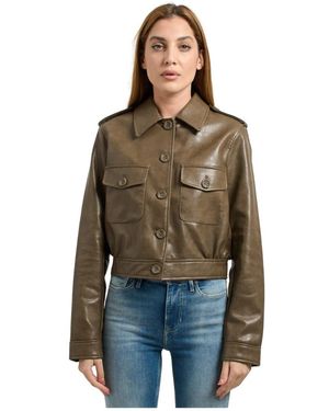Guess Light Jackets - Marrón