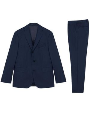 Brooks Brothers Single Breasted Suits - Blue