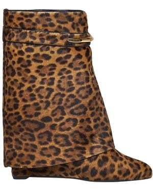 Givenchy Shark Pinch Ankle Boots - Braun