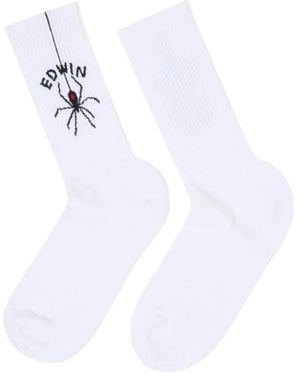 Edwin Socks - Blanco