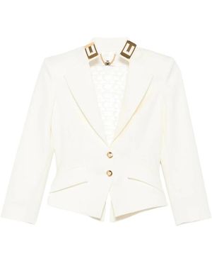 Elisabetta Franchi Jas - Wit