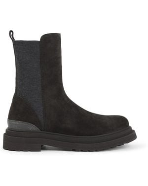 Brunello Cucinelli Chelsea Boots - Noir