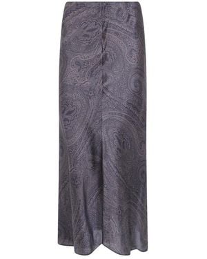Etro Midi Skirts - Gris