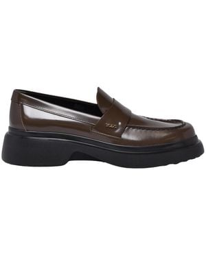 Tod's Mocassino Spazzolato - Zwart
