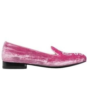 SCAROSSO Loafers - Purple