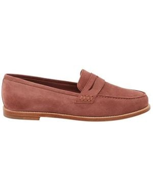 Manolo Blahnik Loafers - Red