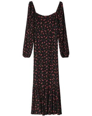 Mar De Margaritas Midi Dresses - Black
