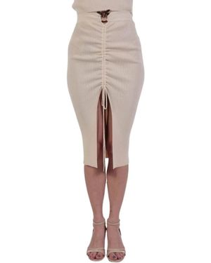 Pinko Midi Skirts - Natural
