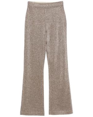 Missoni Broeken ,Grijs ,Rayon Glitter Broeken