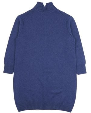 La Fileria Knitted Dresses - Blue