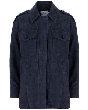 Self-Portrait Light Jackets - Azul
