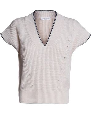Roberto Collina V-Neck Knitwear - Gray