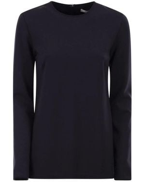 Max Mara Long Sleeve Tops - Azul