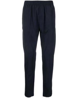 Pmds Broeken ,Blauw ,Slim-Fit Broeken