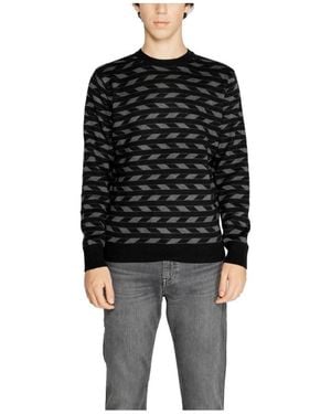 Antony Morato Round-Neck Knitwear - Black