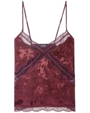 Zadig & Voltaire Sleeveless Tops - Rojo