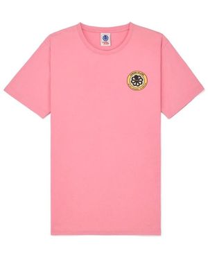 Jonsen Island Klassisches, Authentisches T-Shirt - Pink