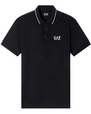 EA7 Polo Shirts - Nero