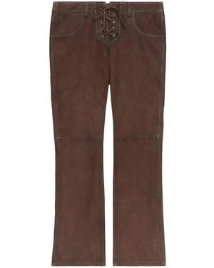 Isabel Marant Cropped Jeans - Brown