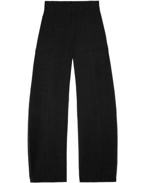Cortana Wide Trousers - Nero