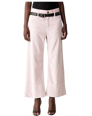 Pinko Wide Trousers - Rosa