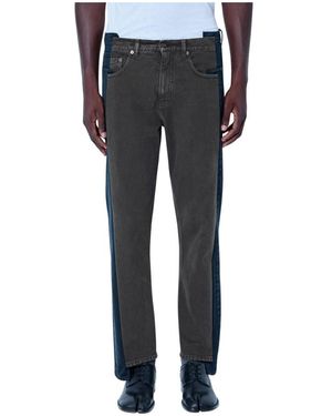 Maison Margiela Gedeelde Denim Broek - Grijs