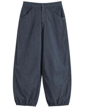 Please Cropped Trousers - Azul