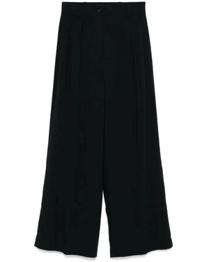 JOSEPH Wide Trousers - Black
