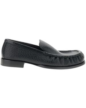 Dries Van Noten Ledermokassins - Blau