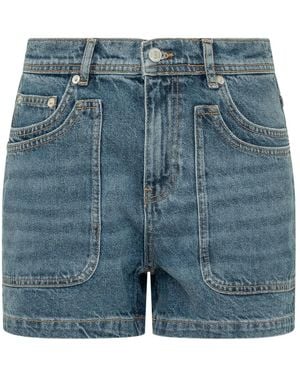 Ba&sh Denim Shorts - Blau