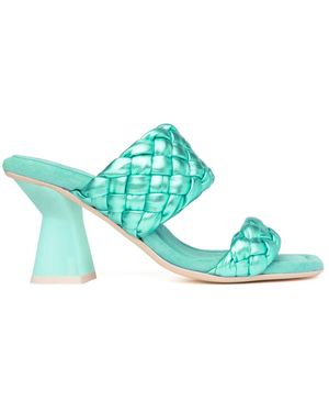 Ras Schoenen ,Groen ,Sandaal - Blauw