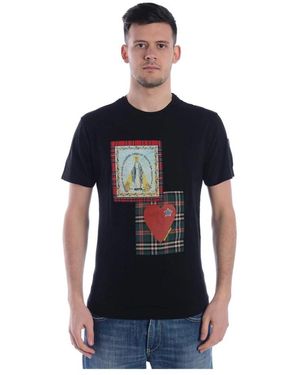 Daniele Alessandrini T-Shirts - Black