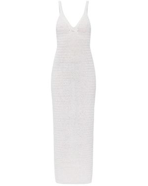 Balmain Kleedjes ,Wit Jurken