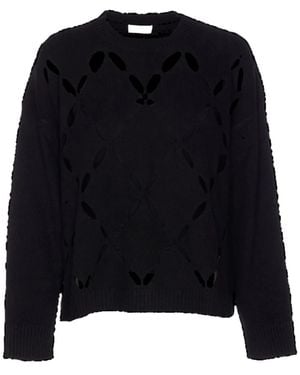 Liu Jo Round-Neck Knitwear - Noir