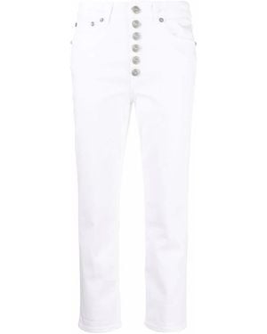 Dondup Cropped Jeans - Blanco