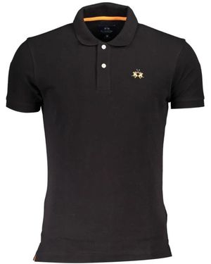 La Martina Polo Shirts - Black