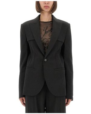 Jean Paul Gaultier Blazers - Black