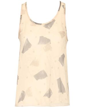 Emporio Armani Sleeveless Tops - Natural