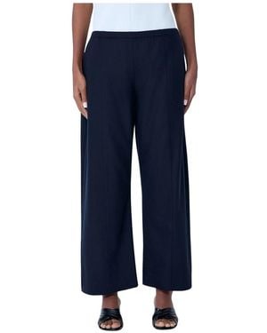 KHAITE Wide Trousers - Blue