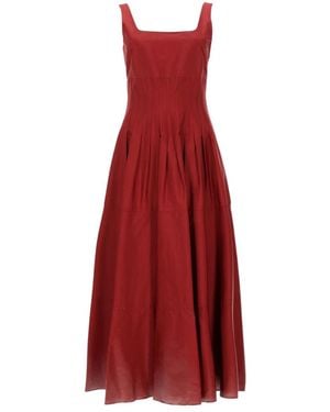 Max Mara Mstfeltre Midikleid - Rot