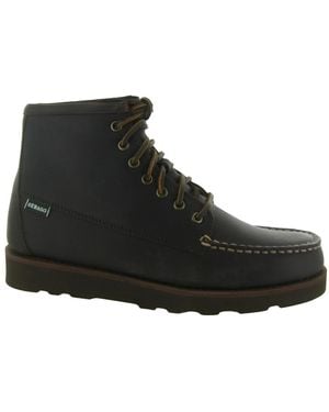 Sebago Lace-Up Boots - Noir