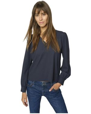 Mos Mosh Blouses & Hemden - Blauw