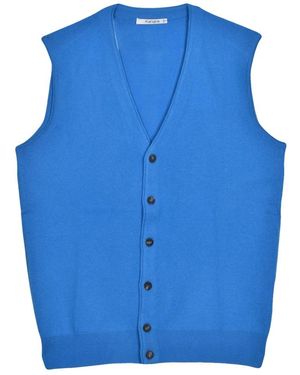 Kangra Truien & Vesten ,Blauw ,Wol Gilet