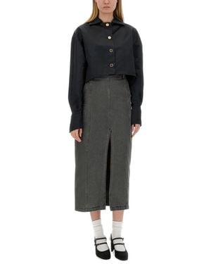 Patou Jassen ,Zwart ,Polyester Lichtgewicht Jas