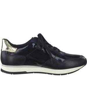 Tamaris Flats casual navy comb - Blu