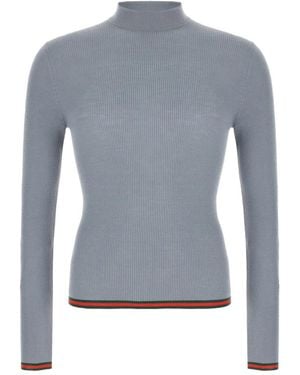 Gucci Rollkragenpullover - Blau