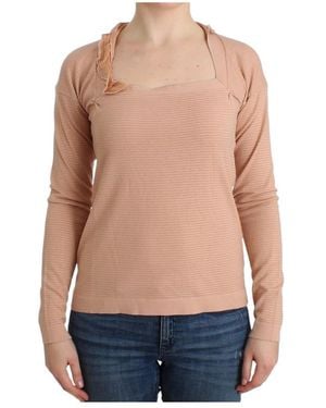 Ermanno Scervino Long Sleeve T-Shirts - Blue
