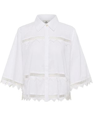 Karen By Simonsen Shirts - Wit