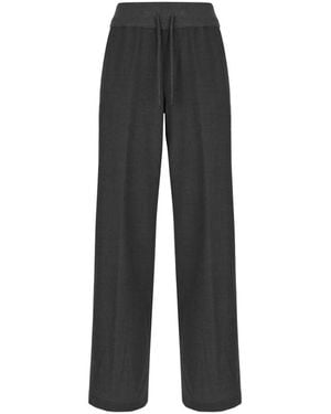 Panicale Wide Trousers - Negro